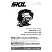 Skil JS820201 Jigsaw manual cover