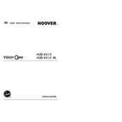 Hoover HOD 6615BL 1-80 manual cover