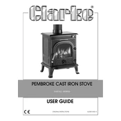 Clarke 6909900 Pembroke Cast Iron Stove manual cover