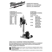 Milwaukee 4004-20 Drill manual cover