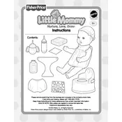 Little Mommy Mattel Potty Training Baby Doll C0776 Toy manual cover