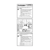 Mitsubishi JY992D74301C Controller manual cover