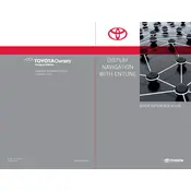 Toyota Sequoia Display Navigation with Entune 2012 SUV