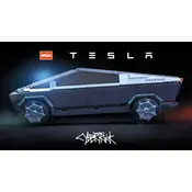 Mega Mattel Tesla Cybertruck GWW84 Construction Set manual cover