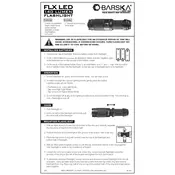 Barska FLX LED 140 Lumen BA11403 Flashlight manual cover