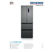 Severin FRD 8994 Refrigerator manual cover