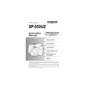Olympus SP-550UZ manual cover