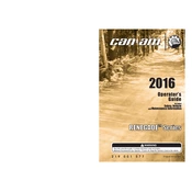 Can-Am Renegade Series 2016 Vehicle manual cover