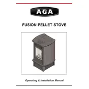 AGA Fusion Pellet Stove Stove manual cover