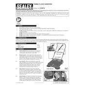 Sealey FSW70 Sweeper manual cover