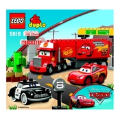 LEGO Duplo 5816 Construction Set manual cover