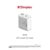 Dimplex DEUF2N Heater manual cover