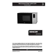 Sencor SMW 6520DSG Oven manual cover