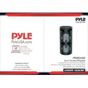 Pyle PPHP2416B Speaker manual cover