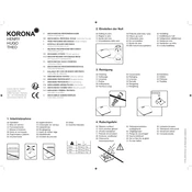 Korona 77776 Scale manual cover