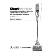 Shark Vertex QS2000Q Vacuum manual cover