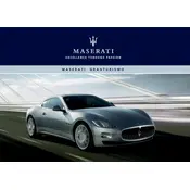 Maserati GranTurismo 2016 Grand Tourer manual cover