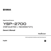 Yamaha YSP-2700 Soundbar