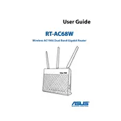 ASUS RT-AC68W Router manual cover