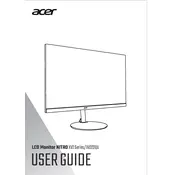 Acer Nitro XV2 XV322QUP Monitor manual cover