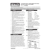 Sealey STW306B Wrench manual cover