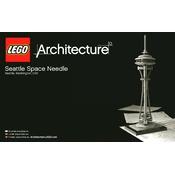 LEGO Seattle Space Needle 21003 Construction Set manual cover