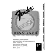 Fender Deco Tone 021-2002-000 120V Amplifier manual cover