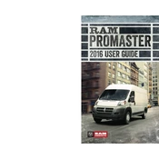 Ram Promaster 2016 Van