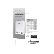 Worcester Greenstar 9Ri 2018 Boiler manual cover