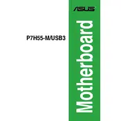 ASUS P7H55-M-USB3 Motherboard manual cover