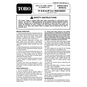 Toro 18-inch 20856 Mower manual cover