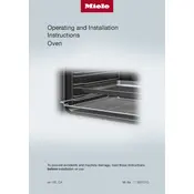 Miele H 7660 BP Oven manual cover