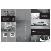 Ford Mustang 2015 manual cover