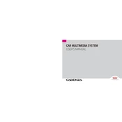 Kia Cadenza Car Multimedia System 2018 Sedan
