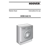 Hoover HDB 642N-80 manual cover