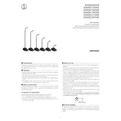 Audio-Technica ES925C6-DS5 Microphone manual cover