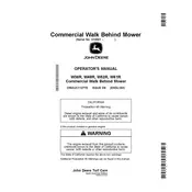 John Deere W36R Mower