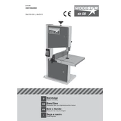 Woodstar SB 08 3901504000 Saw manual cover