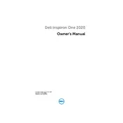 Dell Inspiron One 2020 Touch Desktop manual cover