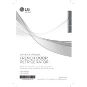 LG LPXS30866D Refrigerator manual cover