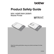 Brother MW-145MFi manual cover