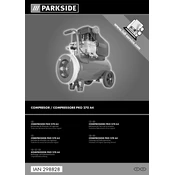 Parkside PKO 270 A4 3906129978 IAN 298828 Compressor manual cover