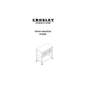 Crosley CF3036 Kitchen Island manual cover