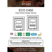 Henley Stoves ECO C400 Stove manual cover