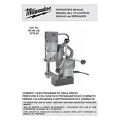 Milwaukee 4270-20 Drill manual cover