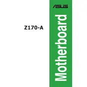 ASUS Z170-A Motherboard manual cover