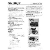 Shure A33LK Microphone manual cover