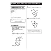 Yamaha ELS-02 Bench manual cover