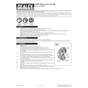 Sealey DC16 Cutter manual cover