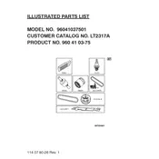 Jonsered 96041037501 Lawn Mower manual cover